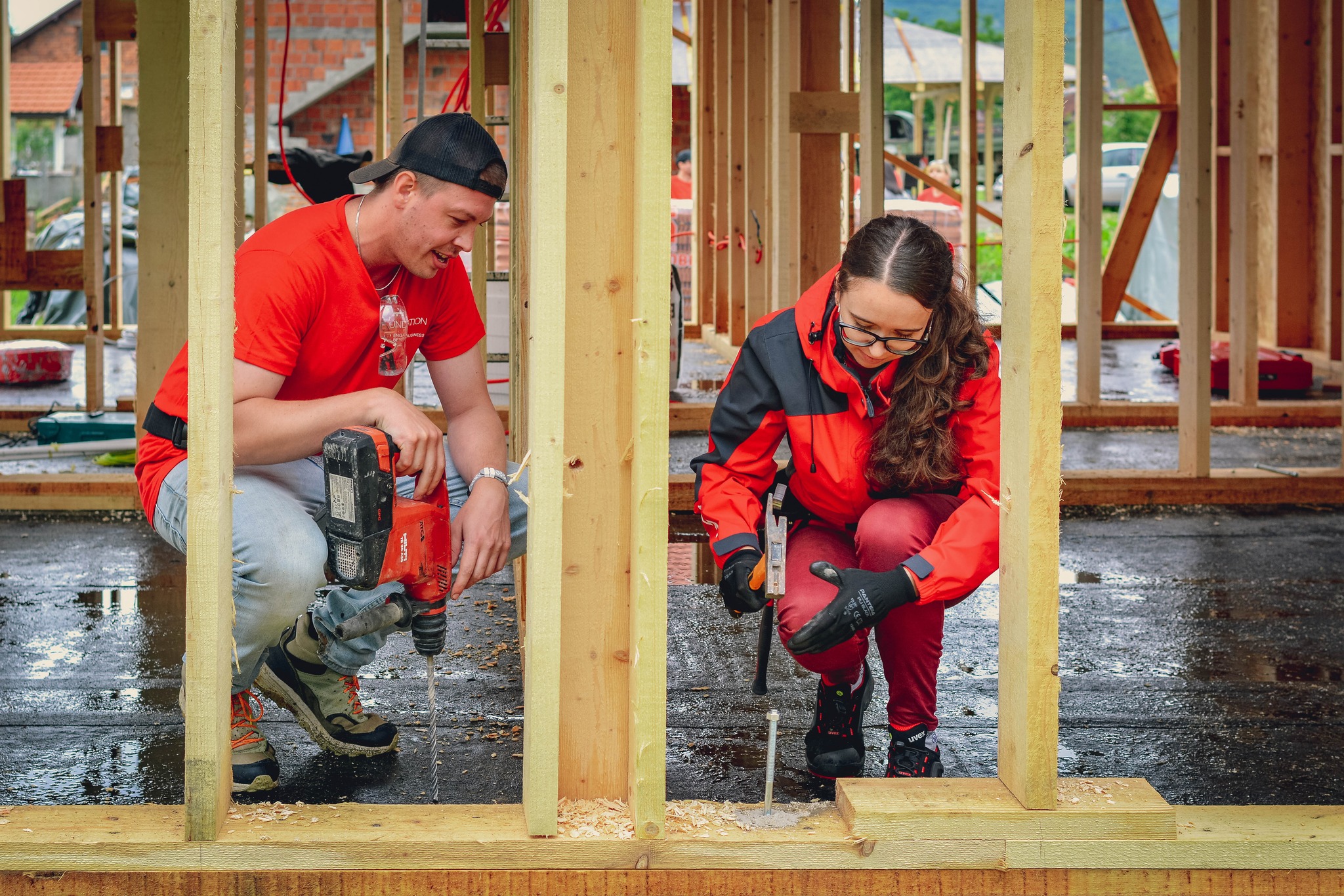 Construction of 30 houses in 2024.